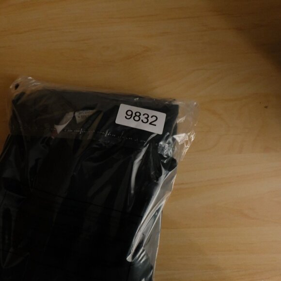 Ben Davis Shirt Womens Large Green Long Sleeve Crew Heavyweight Cotton Pocket - Picture 9 of 9